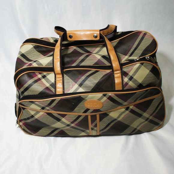 DI JIA   Brown Travelling Trolley Bag - Picture 1 of 8